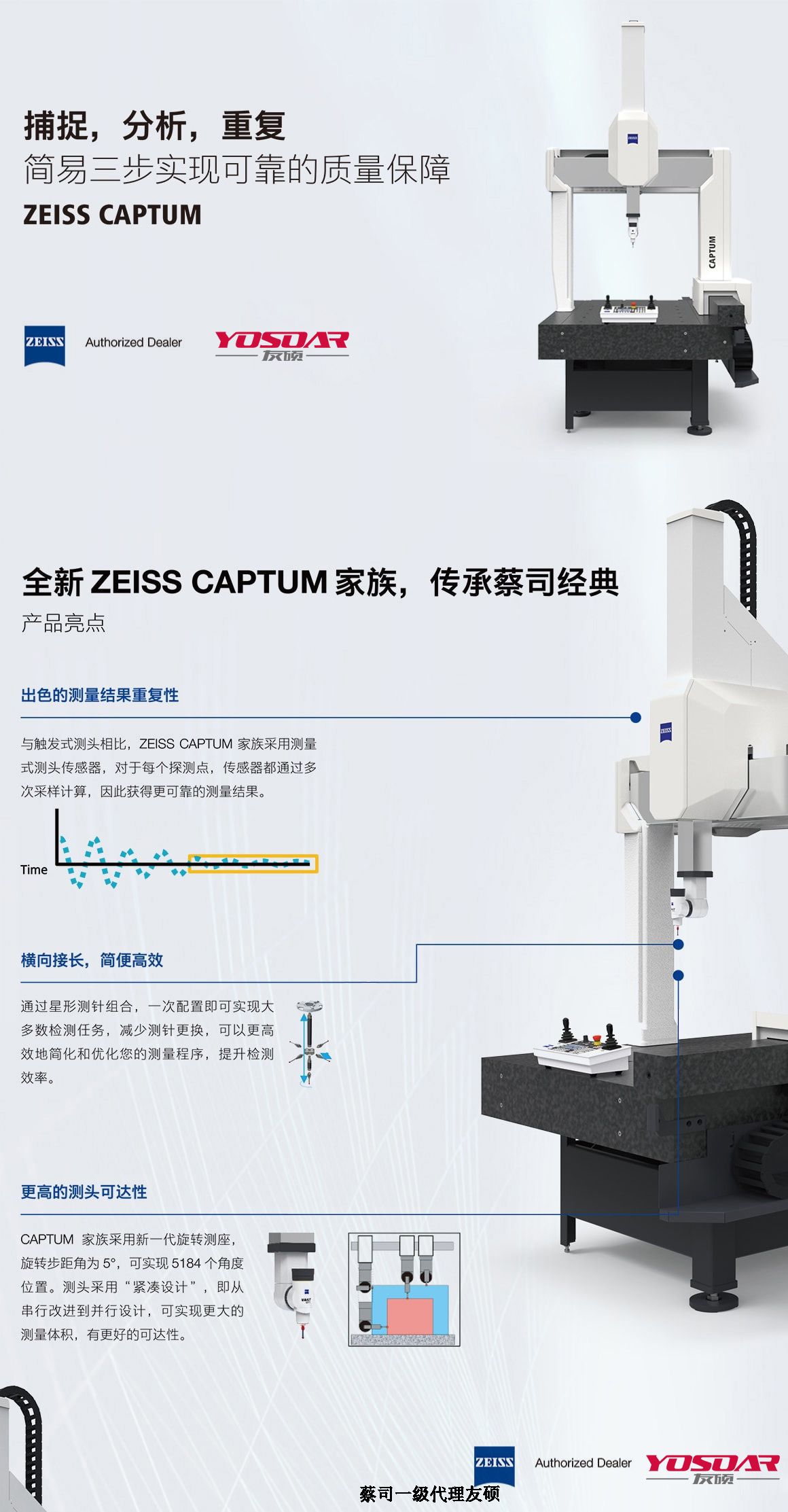 庆阳蔡司三坐标CAPTUM